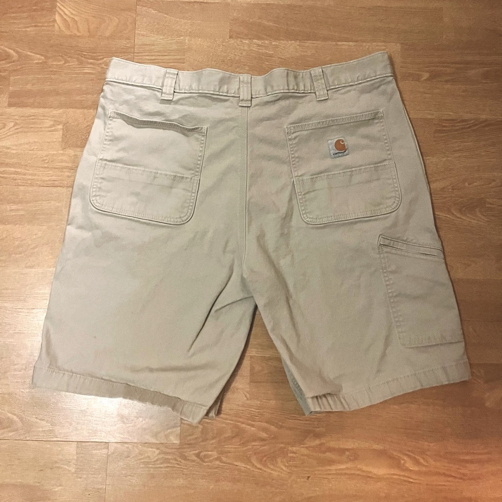 Carhart light khaki shorts